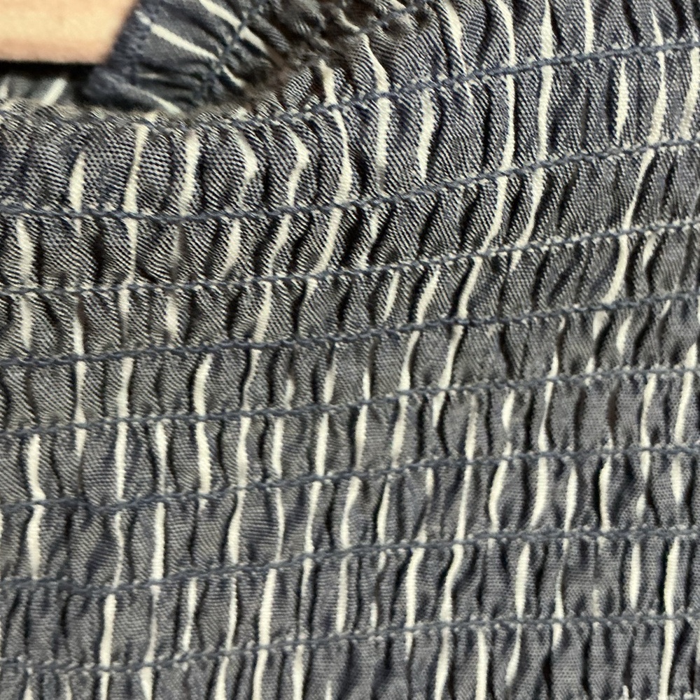 American Eagle Outfitters off-the-shoulder striped blouse. Size S. - Picture 7 of 10
